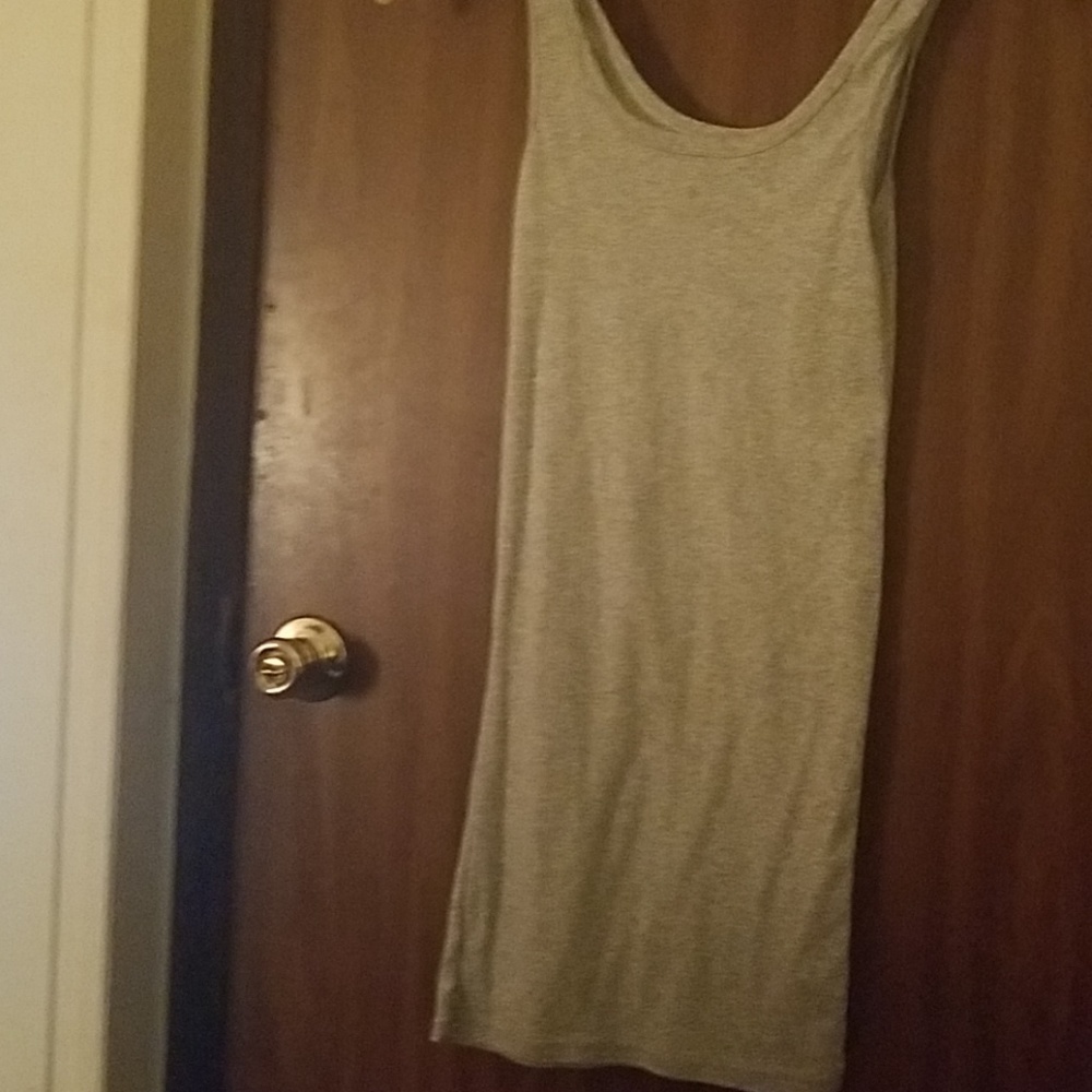 Gray dress